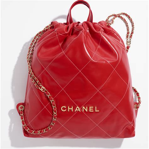 chanel backpack 22